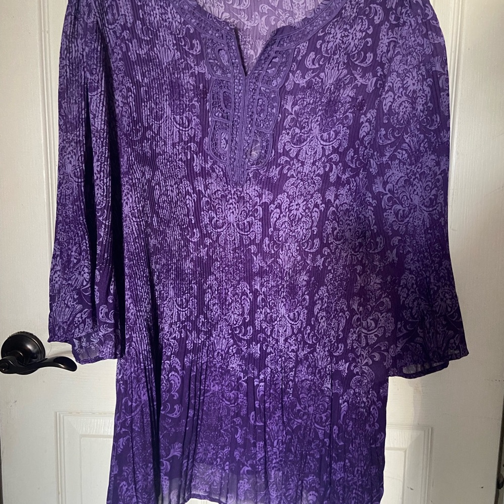 I Love Purple Paisley